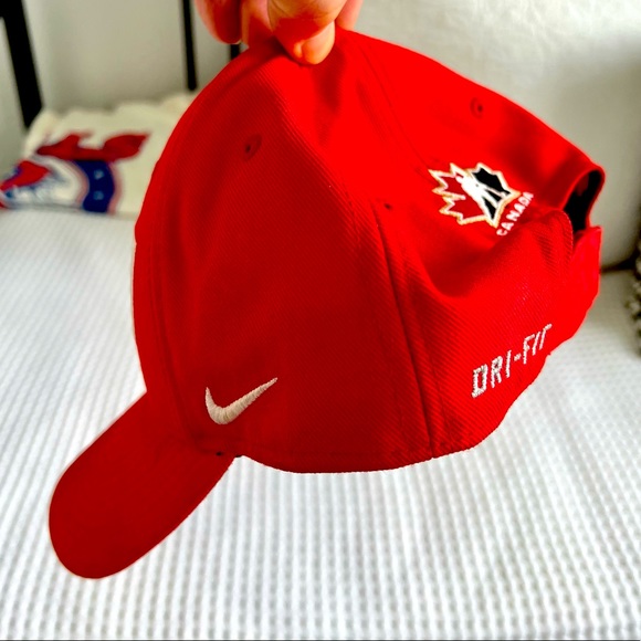 Nike Dri-Fit Hockey Canada Hat, O/S Unisex, Red - Picture 2 of 6